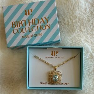 Bomb Party March 2026 She’s timeless necklace in gold plating